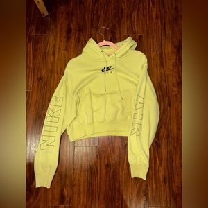 Nike crop hoodie.